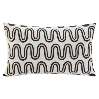 Geometric Decorative Cushion 848 Rectangular Multicolor