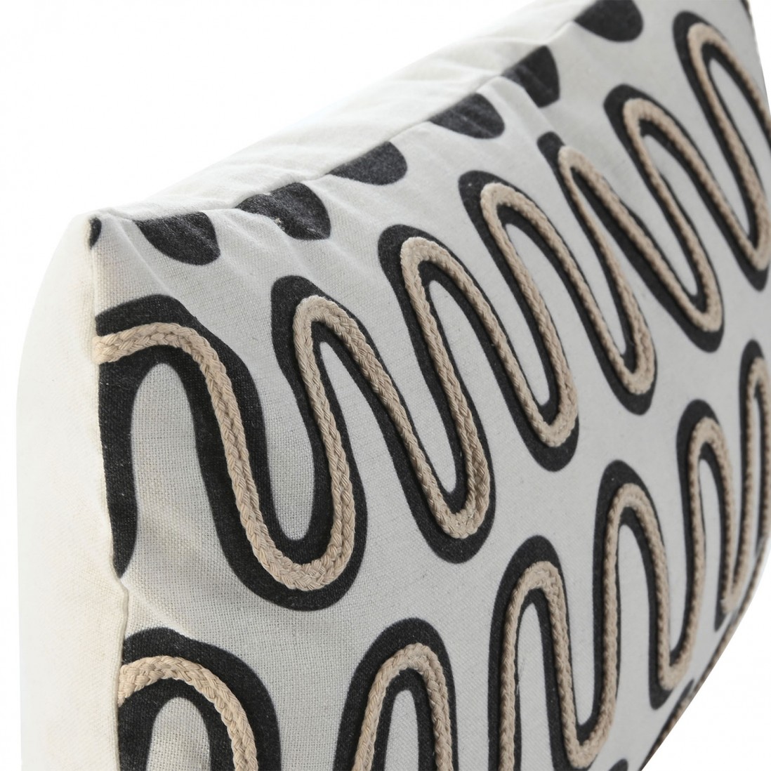 Geometric Decorative Cushion 848 Rectangular Multicolor