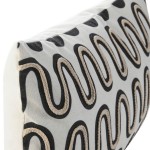 Geometric Decorative Cushion 848 Rectangular Multicolor