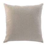 Floral Decorative Cushion 859 Square Beige