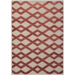 Tapete Geom�trico Delicato 624/475048 Vermelho