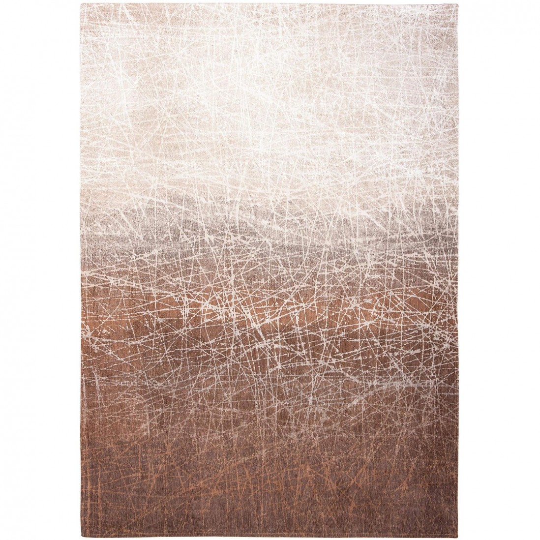 Alfombra Abstracta Freeze Chenille 8878 Marrn