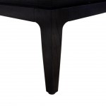 Sideboard in Oak Wood with 3 Glass Doors Orion Black