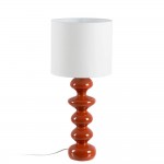 Candeeiro de Mesa de Resina 858 Terracota