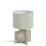 Ceramic Table Lamp 138 Gray