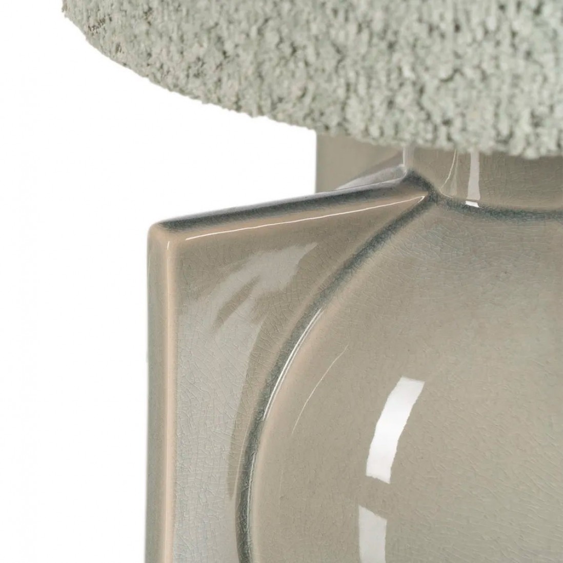 Ceramic Table Lamp 138 Gray