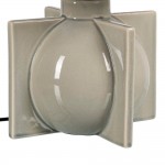 Ceramic Table Lamp 138 Gray