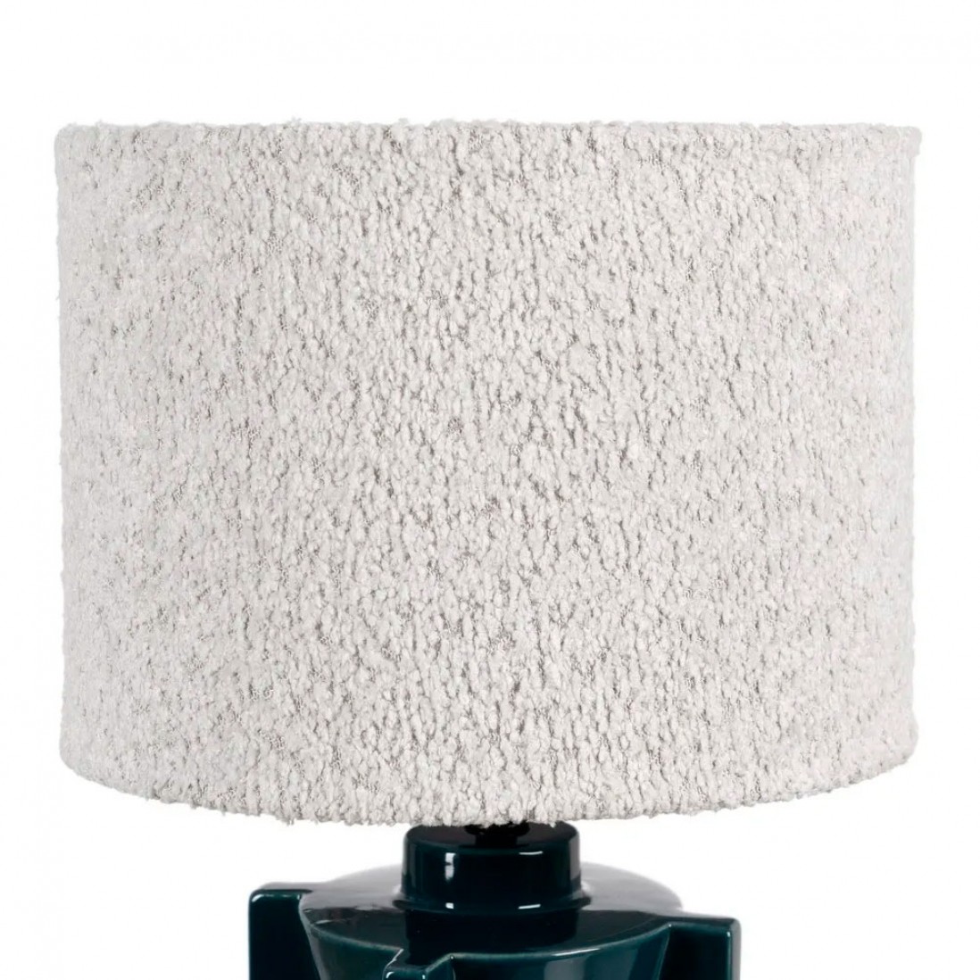 Candeeiro de Mesa de Cermica 139 Azul