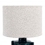 Candeeiro de Mesa de Cermica 139 Azul