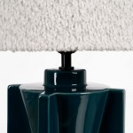 Candeeiro de Mesa de Cermica 139 Azul