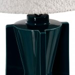 Candeeiro de Mesa de Cermica 139 Azul