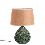 Candeeiro de Mesa de Cermica 830 Verde