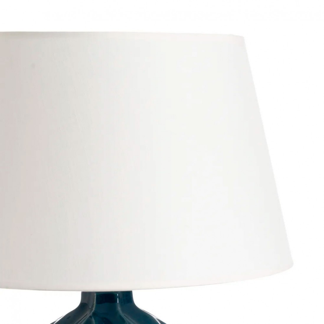 Candeeiro de Mesa de Cermica 827 Azul