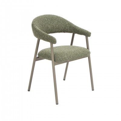 Euron Green Fabric Dining Chair