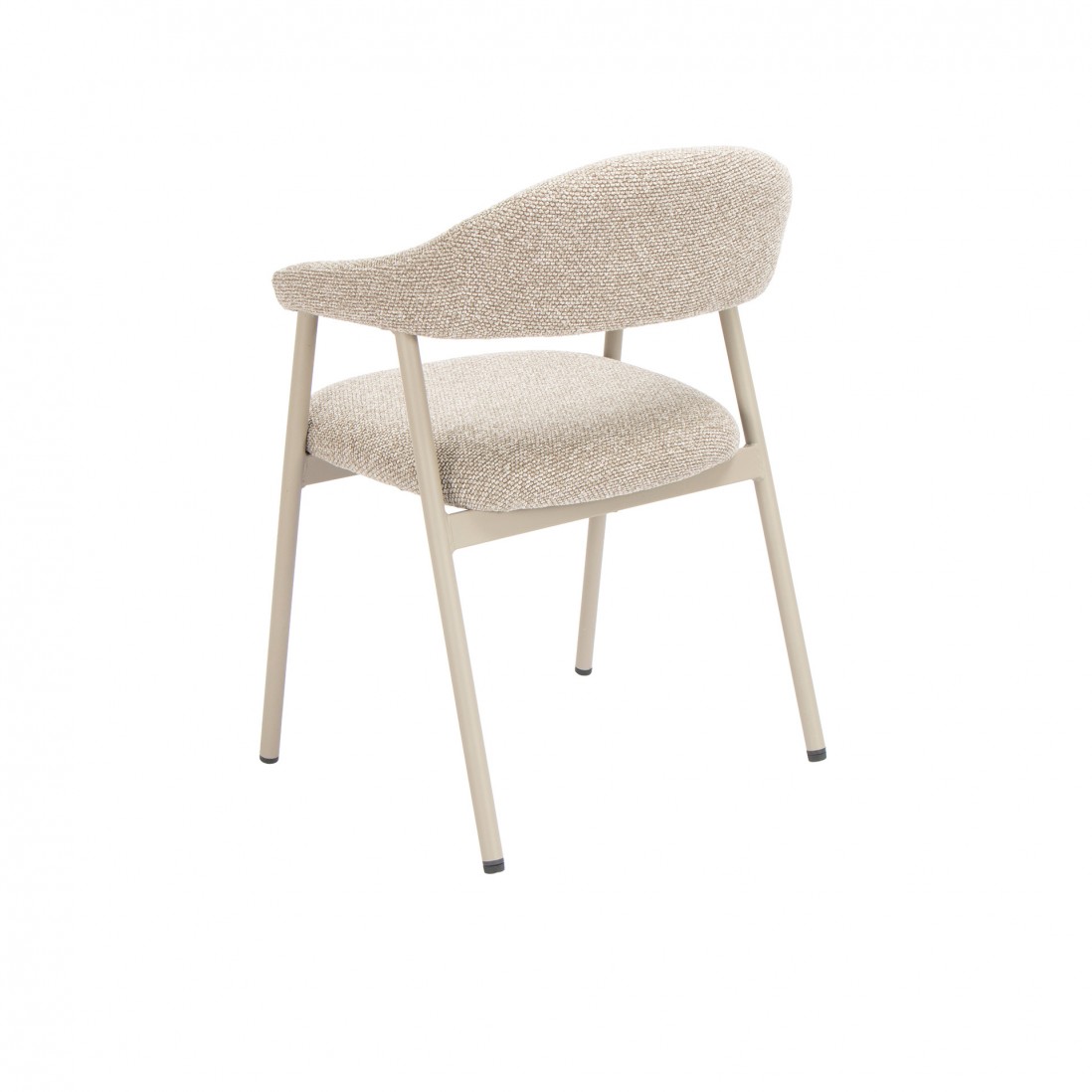 Silla de Comedor de Tejido Euron Gris Pardo