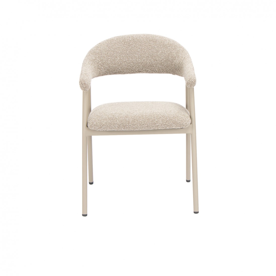 Silla de Comedor de Tejido Euron Gris Pardo