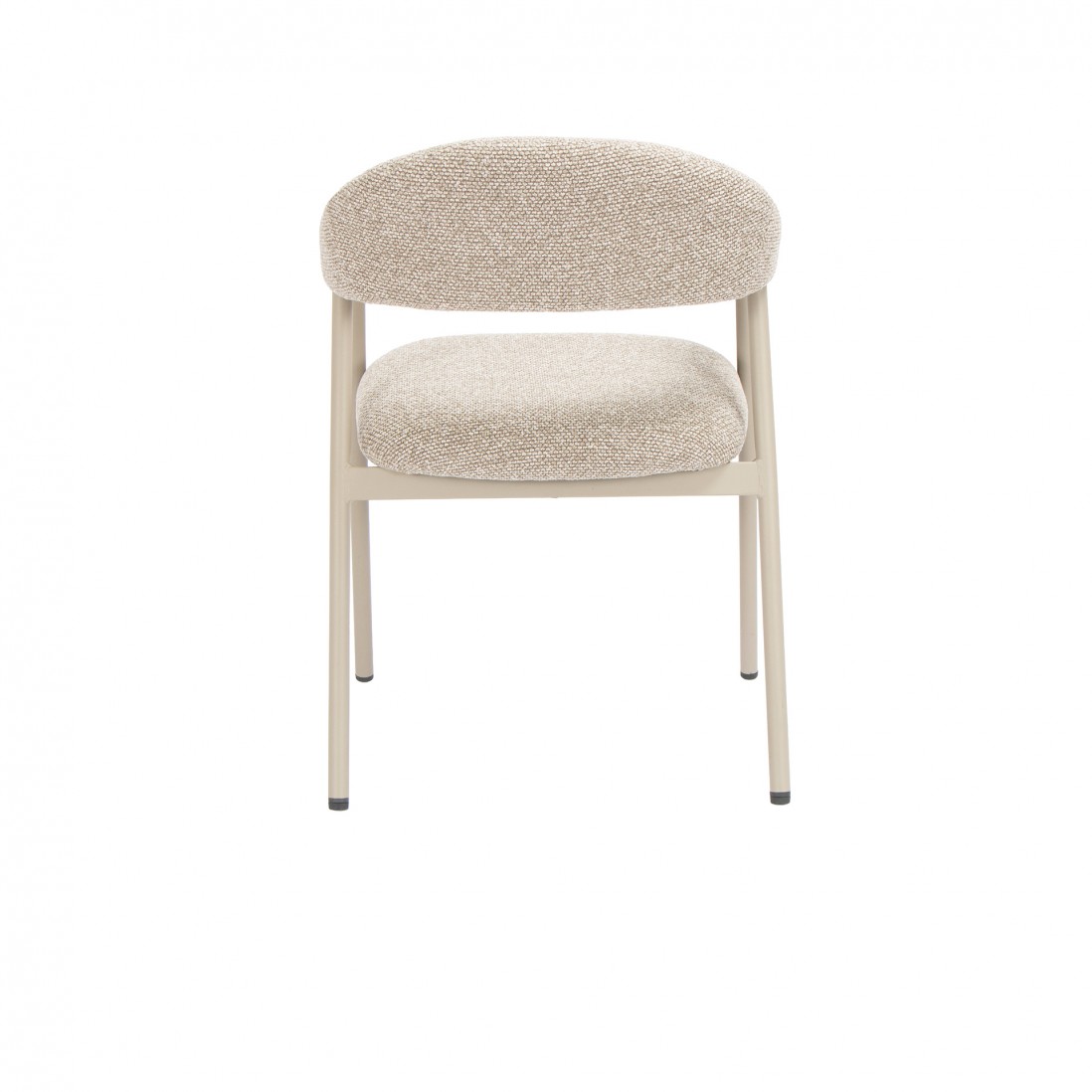 Silla de Comedor de Tejido Euron Gris Pardo