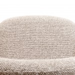 Silla de Comedor de Tejido Euron Gris Pardo