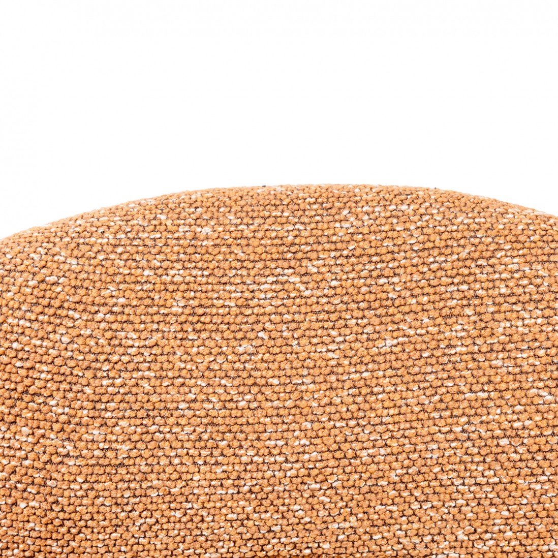 Silla de comedor de tela naranja Euron