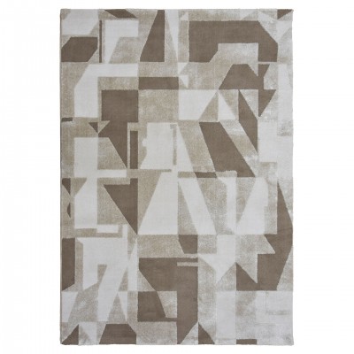 Alfombra Geomtrica Burela 0387/002 Beige