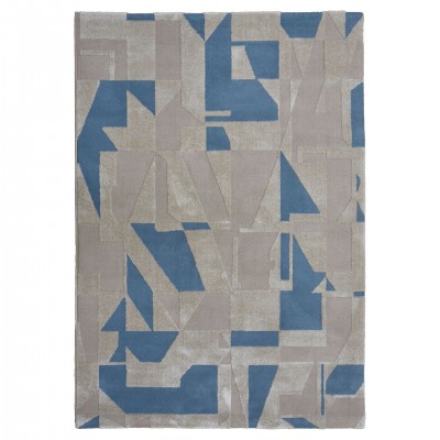 Geometric Area Rug Burela 0387/004 Blue