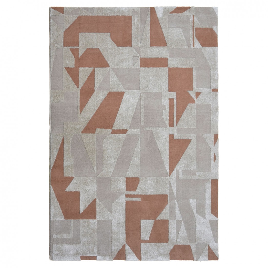 Geometric Area Rug Burela 0387/192 Orange