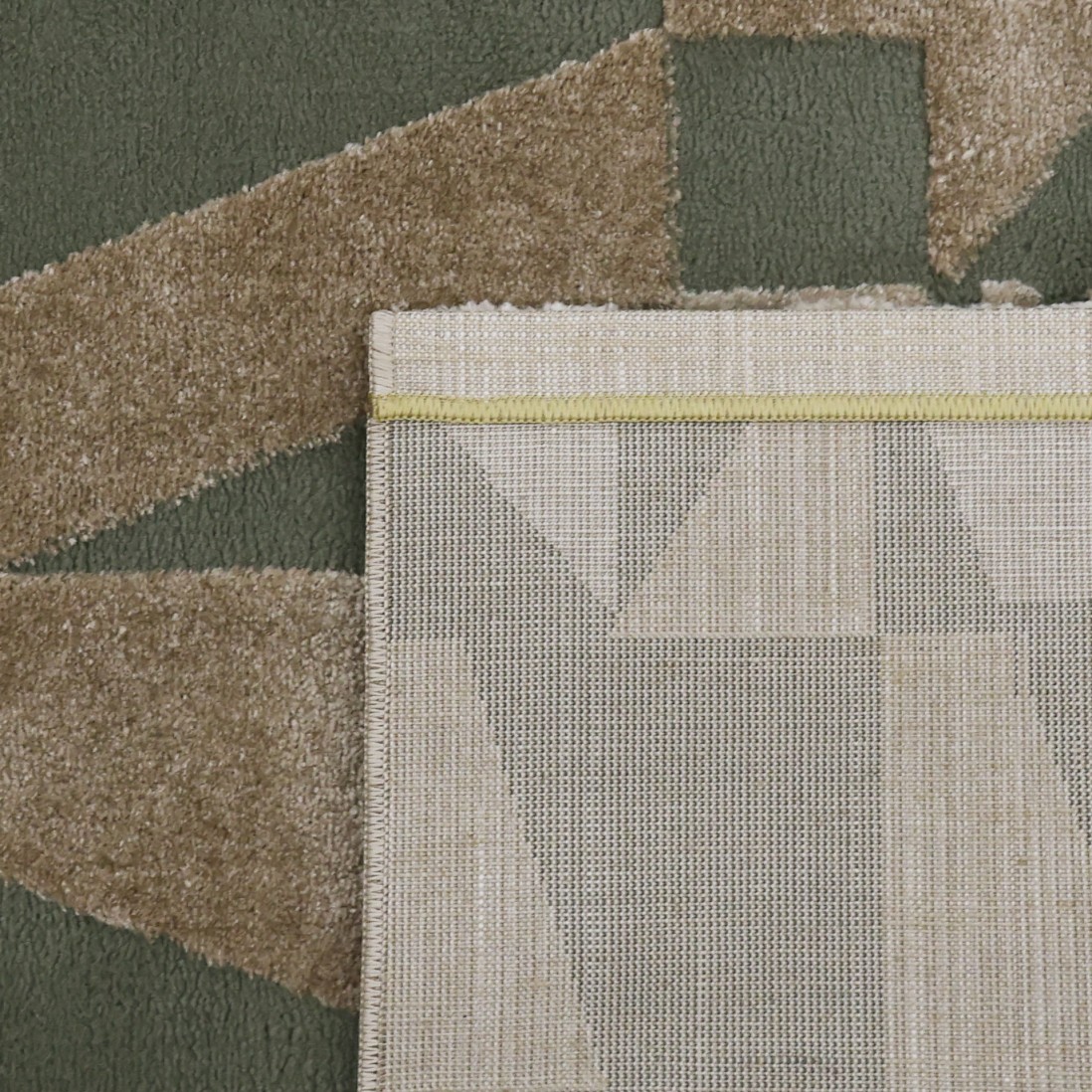 Alfombra Geomtrica Burela 3870/005 Verde