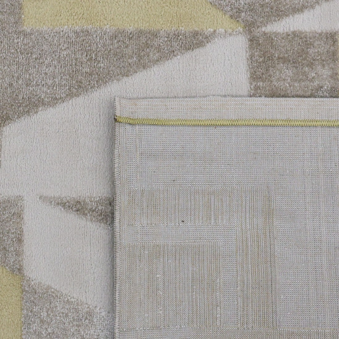 Geometric Area Rug Burela 0387/009 Yellow