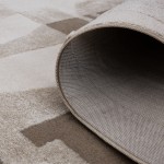 Geometric Area Rug Burela 0387/002 Beige
