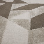Geometric Area Rug Burela 0387/002 Beige