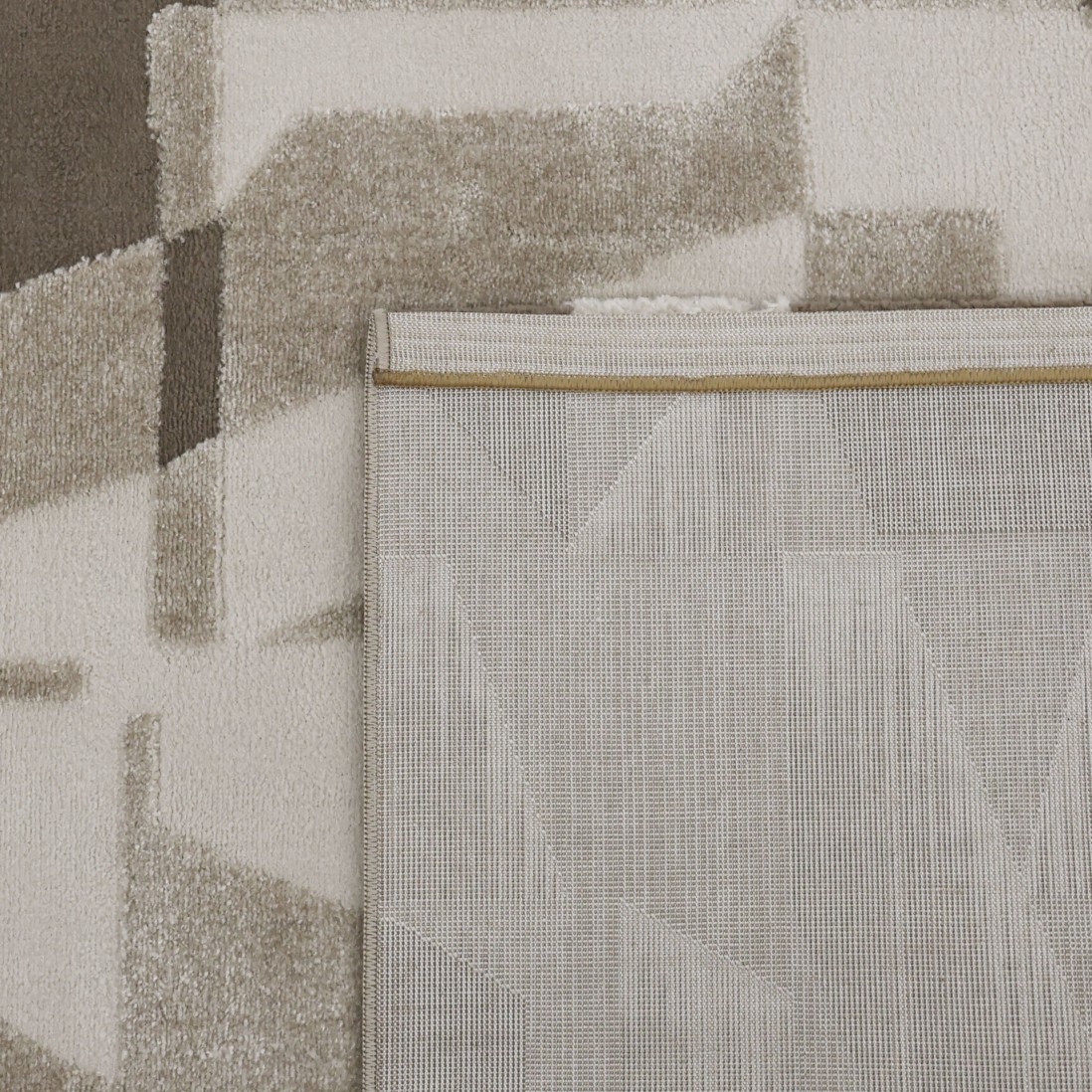Geometric Area Rug Burela 0387/002 Beige