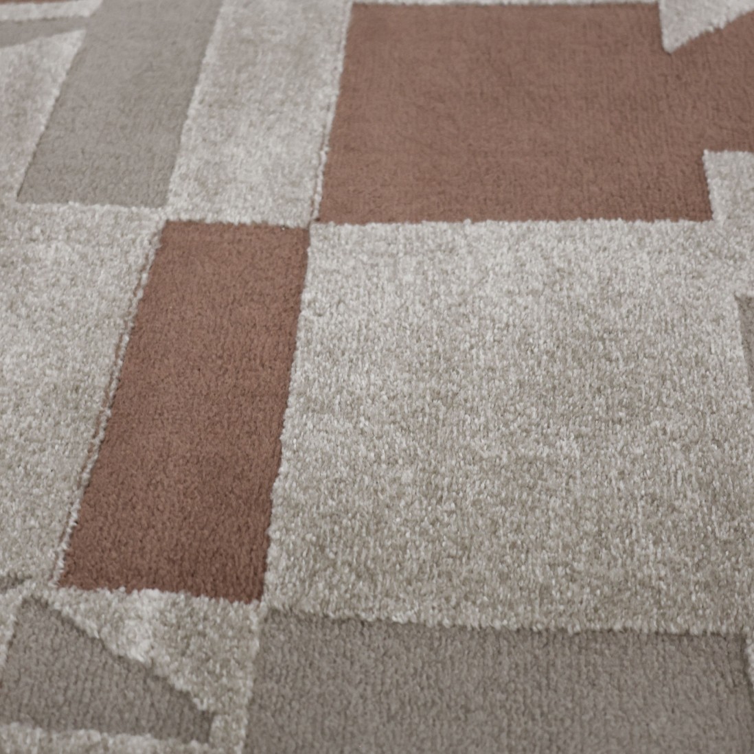Geometric Area Rug Burela 0387/192 Orange