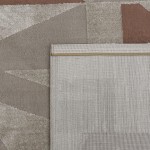 Geometric Area Rug Burela 0387/192 Orange