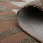 Alfombra Geomtrica Burela 3870/192 Naranja