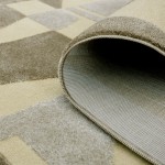 Alfombra Geomtrica Burela 3870/009 Amarilla