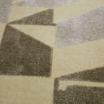 Alfombra Geomtrica Burela 3870/009 Amarilla