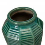 Vaso Decorativo de Cermica 211 Verde