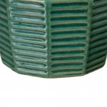Vaso Decorativo de Cermica 211 Verde