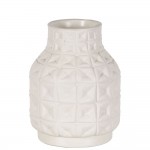 Vaso Decorativo de Cermica 502 Branco