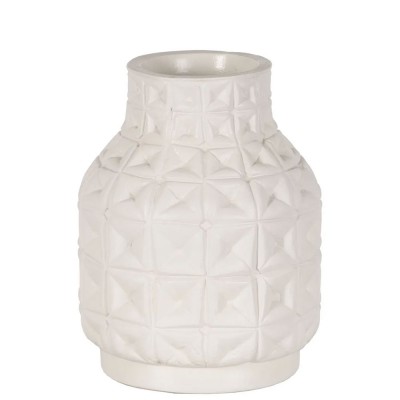Vaso Decorativo de Cermica 502 Branco