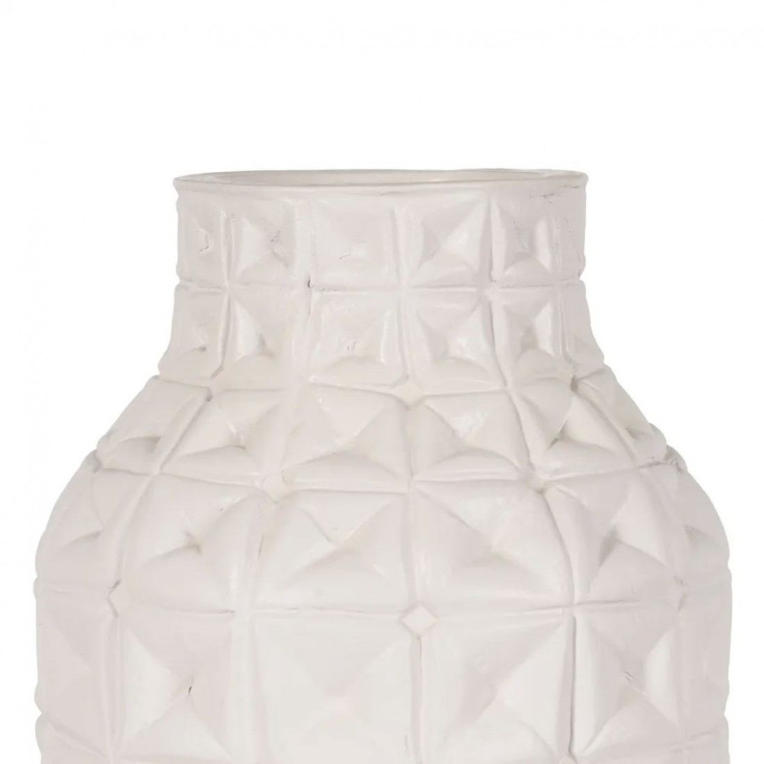 Vaso Decorativo de Cermica 502 Branco
