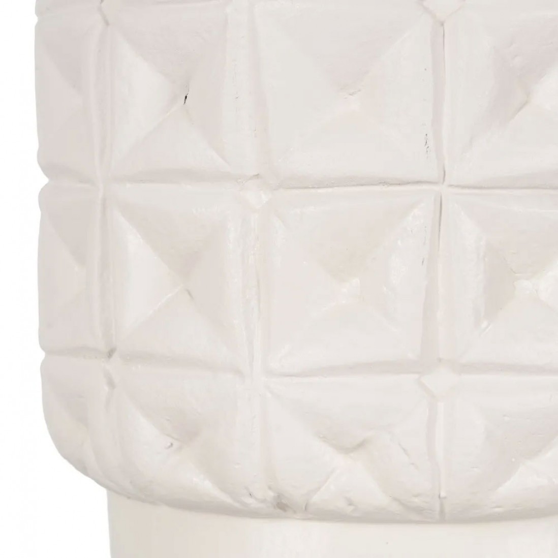Vaso Decorativo de Cermica 502 Branco