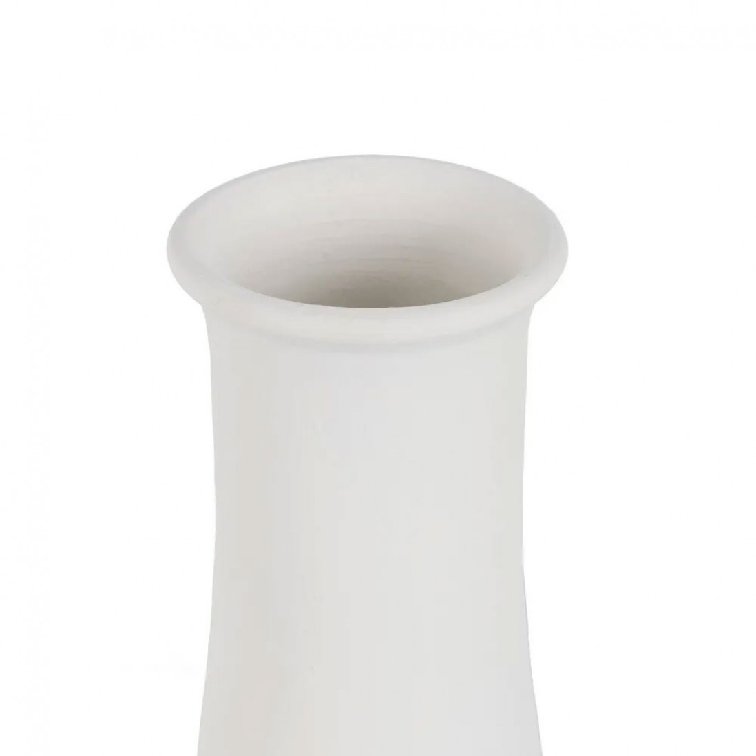 Ceramic Decorative Vase 933 White