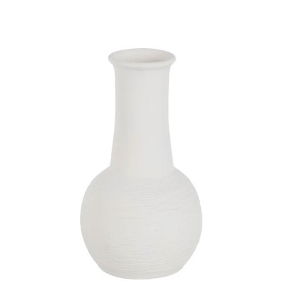 Ceramic Decorative Vase 933 White