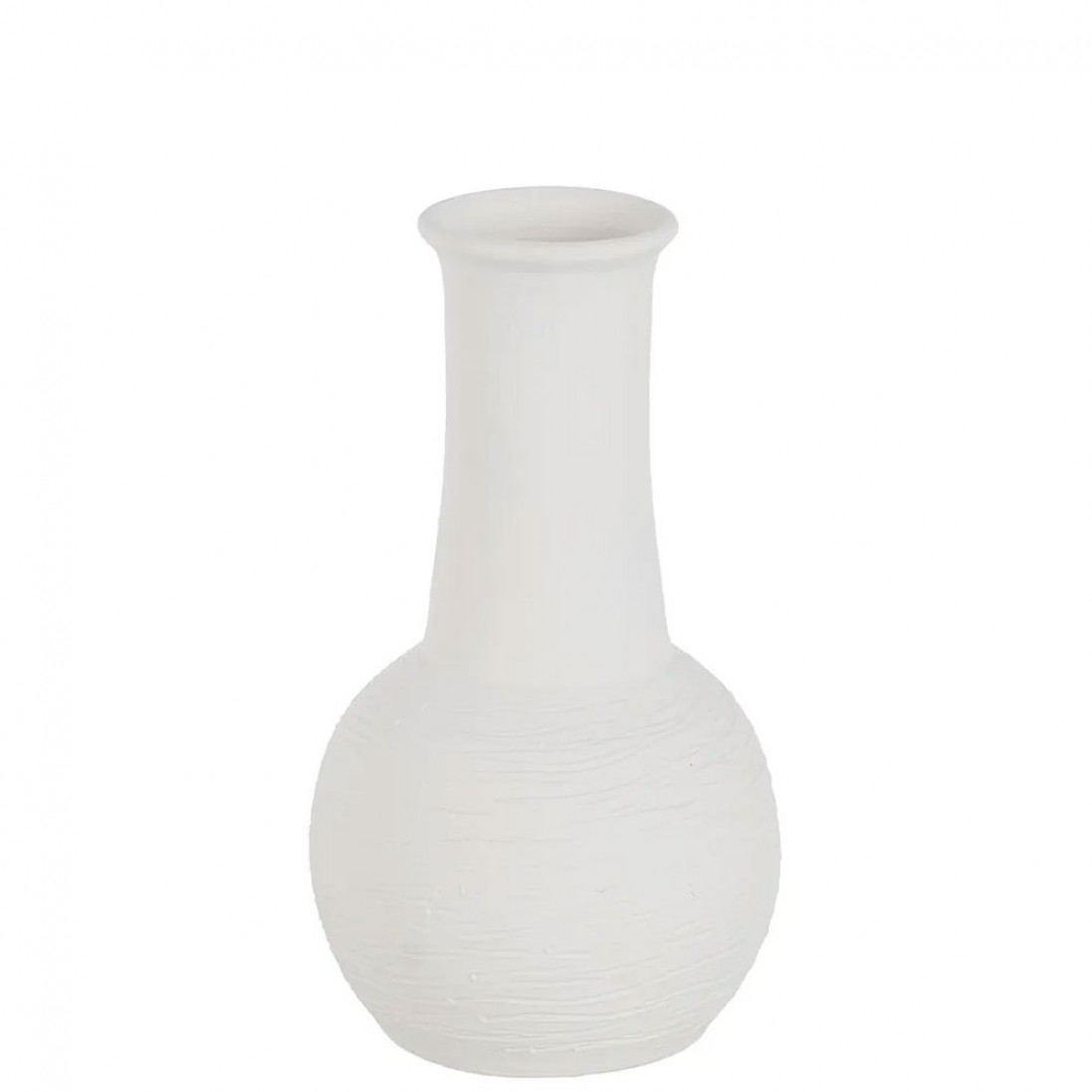 Ceramic Decorative Vase 933 White