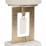 Vaso Decorativo de Metal 108 Branco