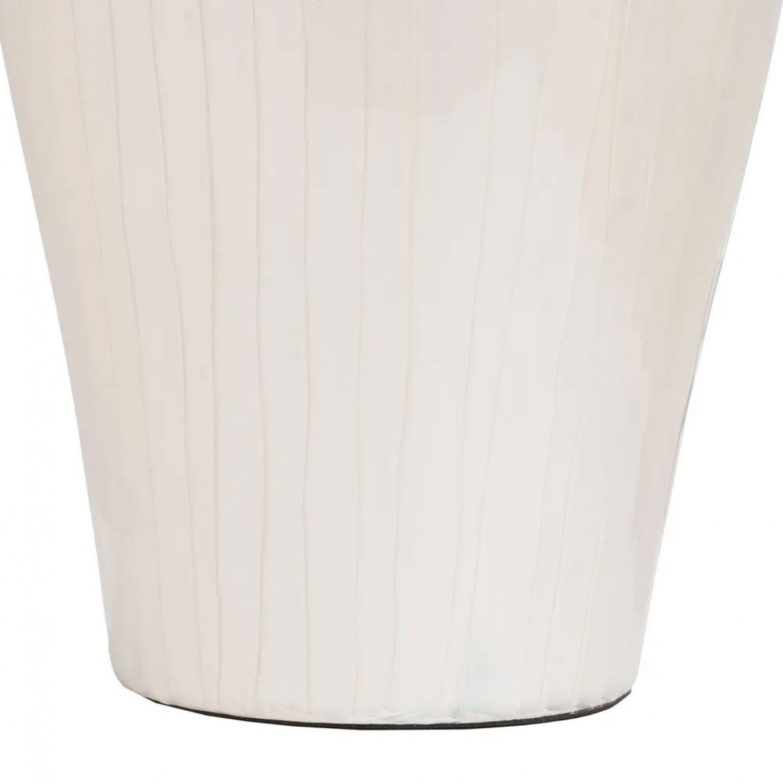 Vaso Decorativo de Metal 110 Branco