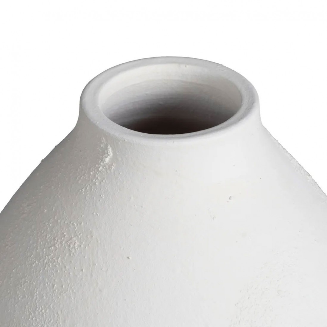 Vaso Decorativo de Cermica 309 Branco