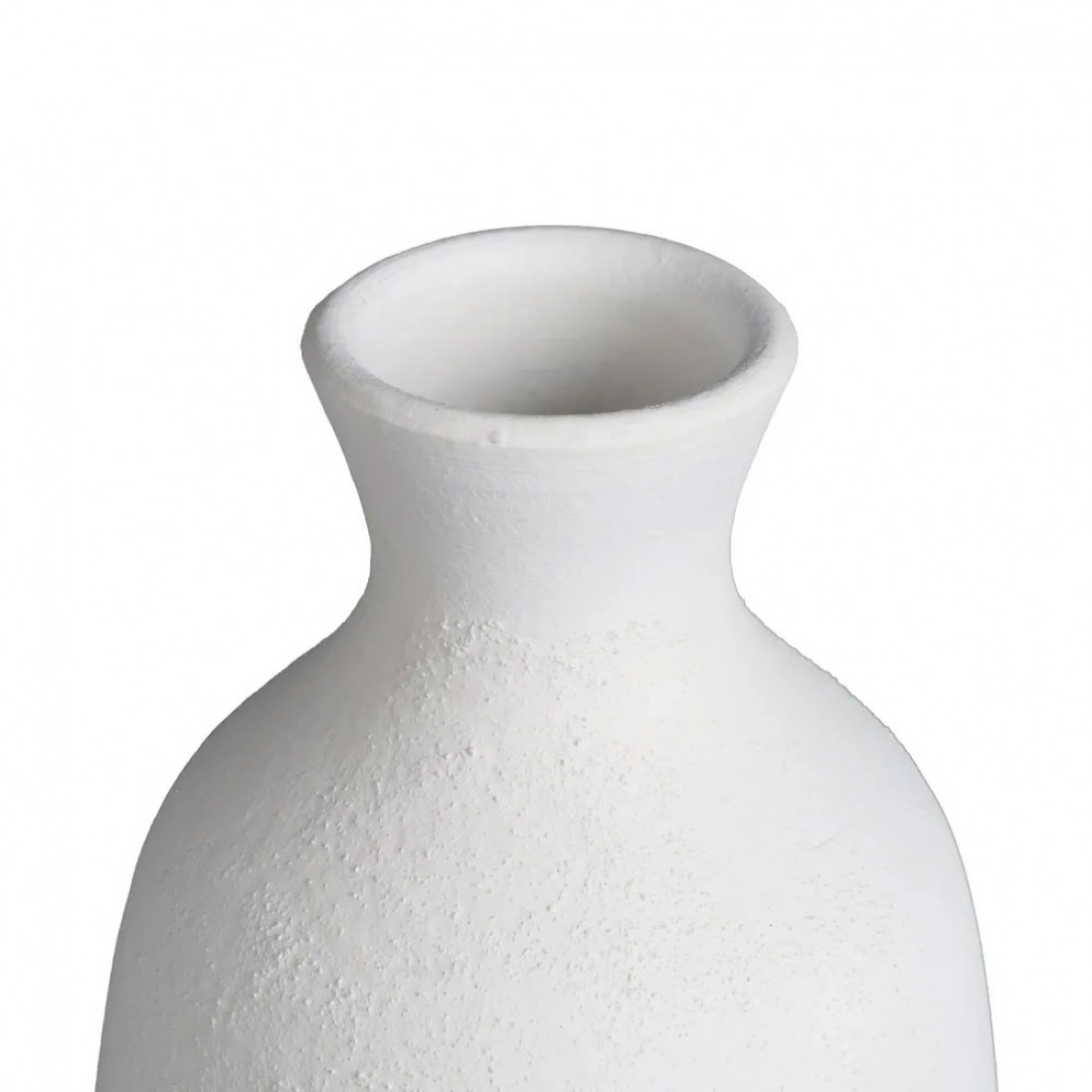 Vaso Decorativo de Cermica 310 Branco