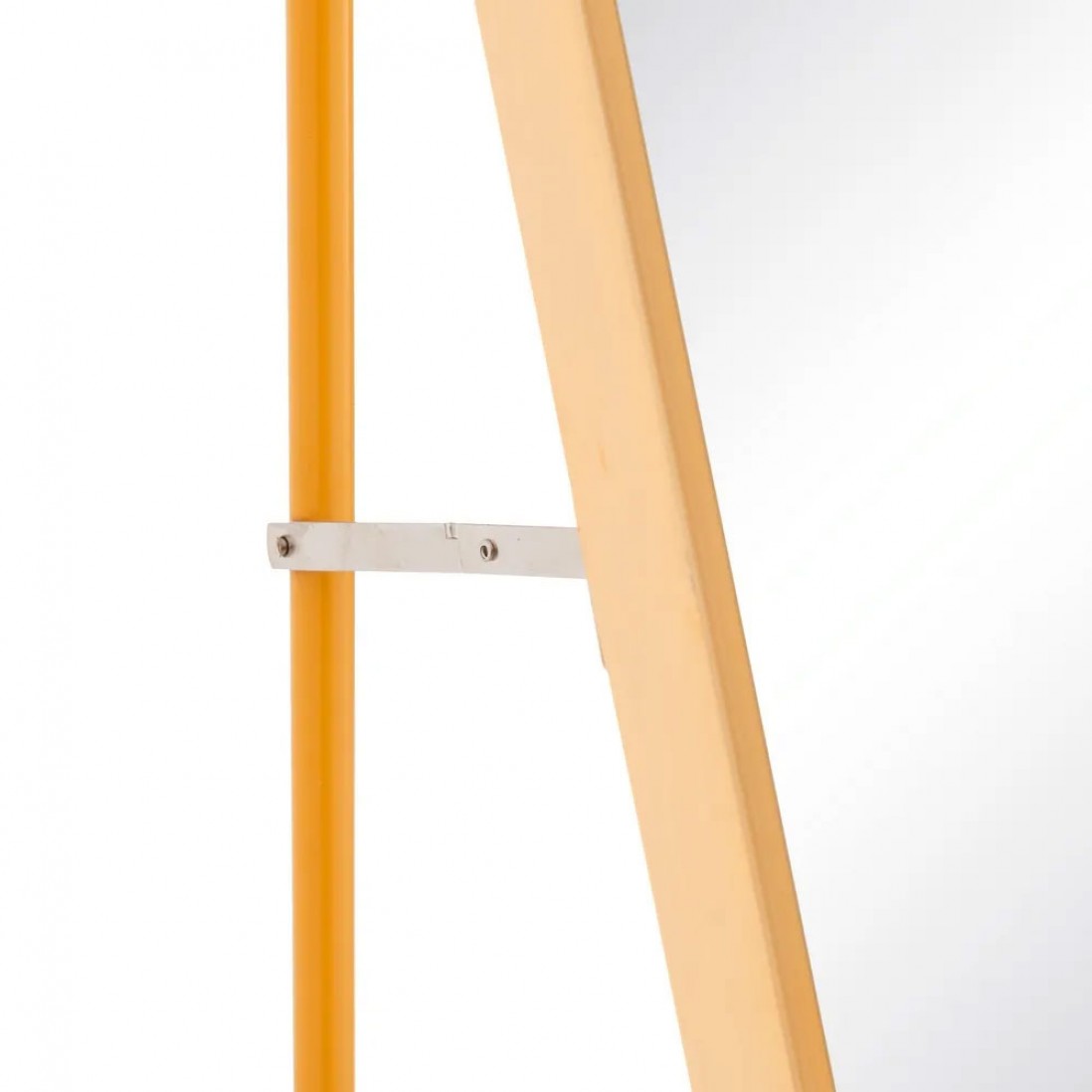 Espejo de Pie Rectangular de Metal 733 Dorado